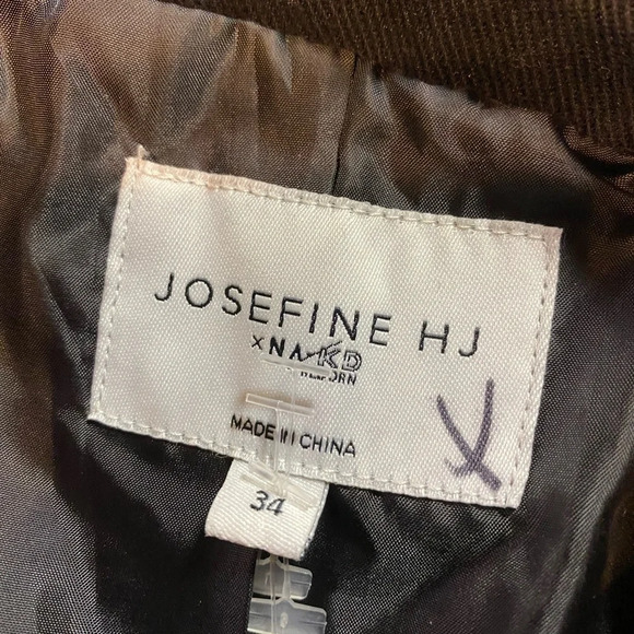 Josephine Hj Black Button Blazer Size 34 B7 - Picture 5 of 6